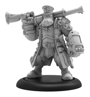 Hordes: Trollbloods (71122): Brigadier General Gunnbjorn - Warlock 