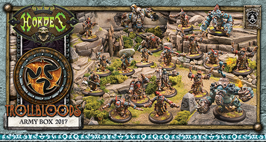 Hordes: Trollbloods (71991): Army Box 2017 [BUNDLE DEAL] 
