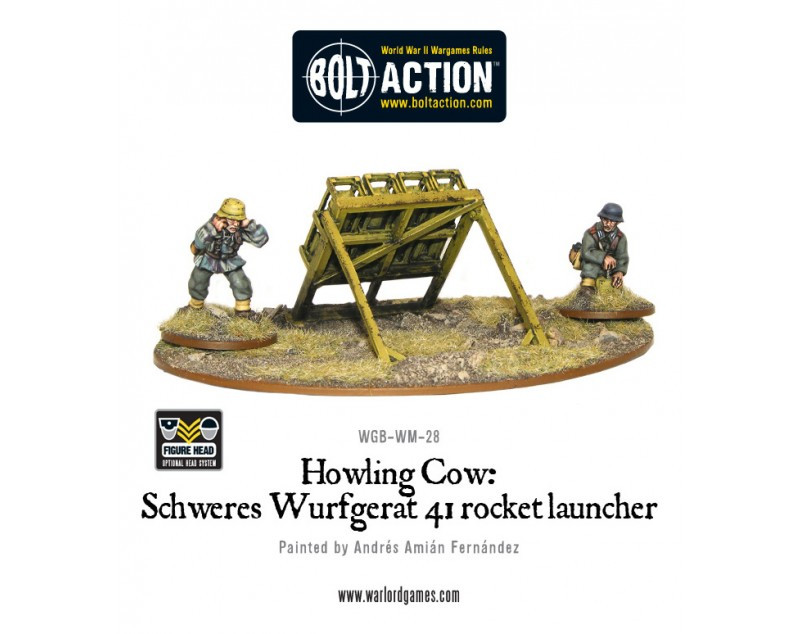Bolt Action: German: Howling Cow: Schweres Wurfgerat 41 rocket launcher 