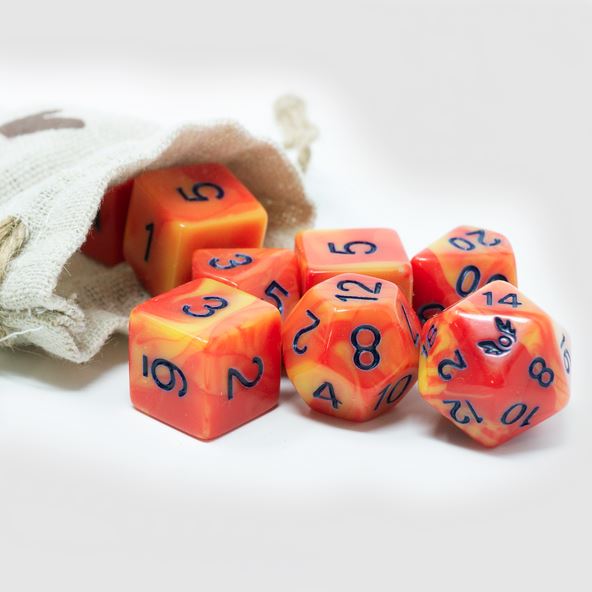 Humblewood RPG: Accessories: Alderheart Dice/Pouch 