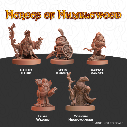 Humblewood RPG: Minis: Heroes of Humblewood 
