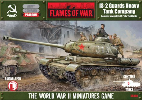 Flames of War: Soviet: IS-2 Guards Heavy Tank Company 