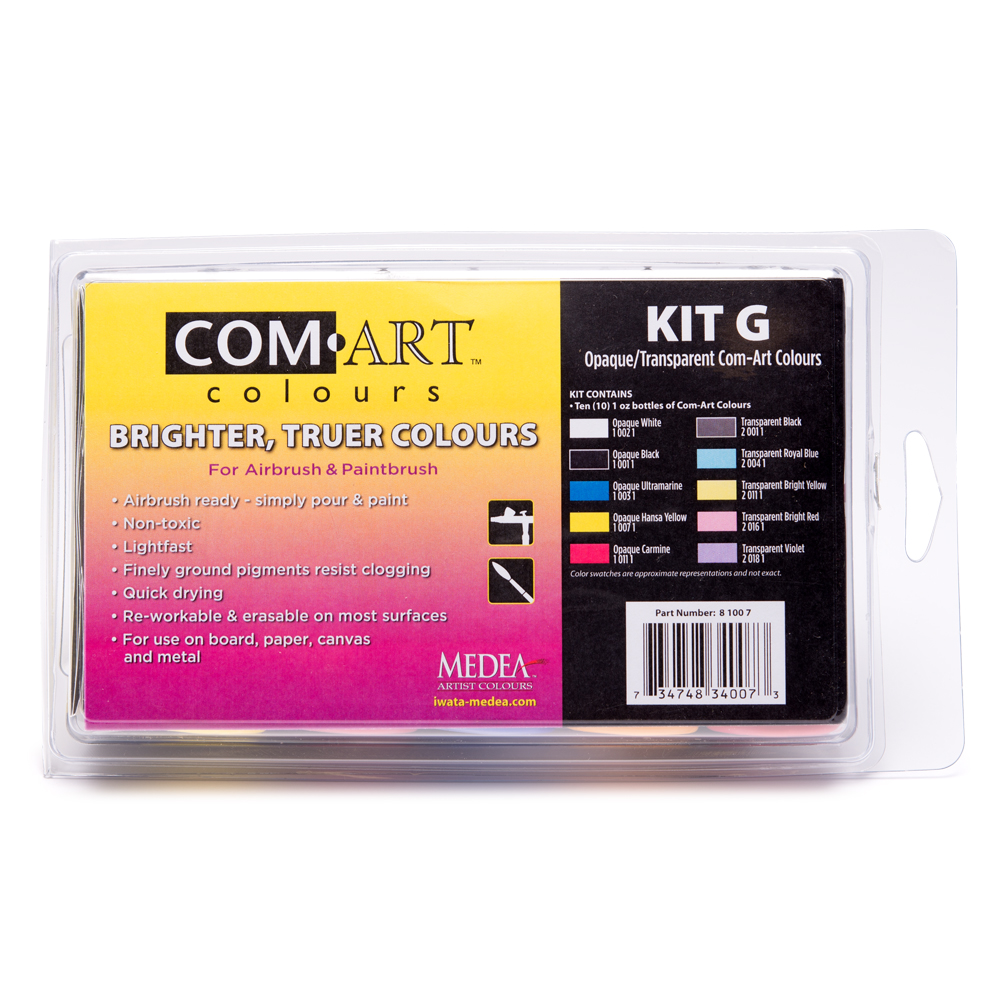 IWATA: Com Art Colours Opaque/Transparent Kit G 