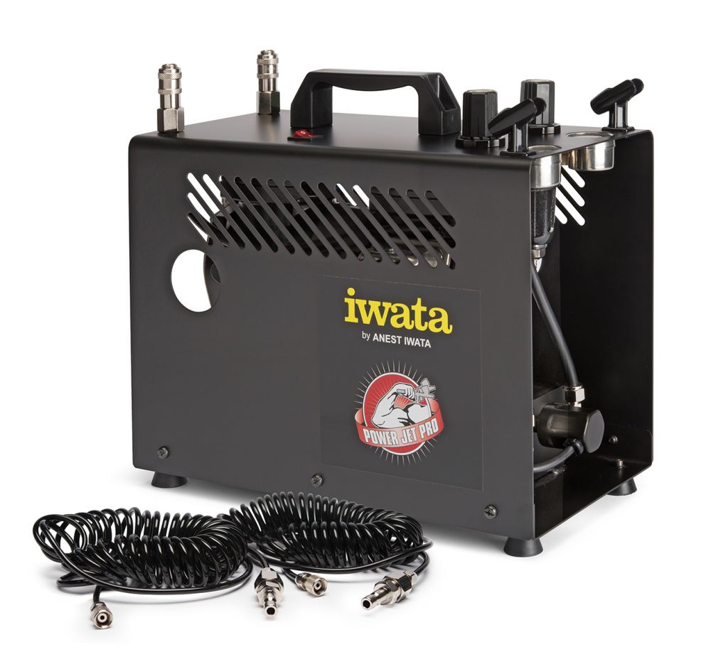 IWATA: Power Jet Pro 110-120V Airbrush Compressor 