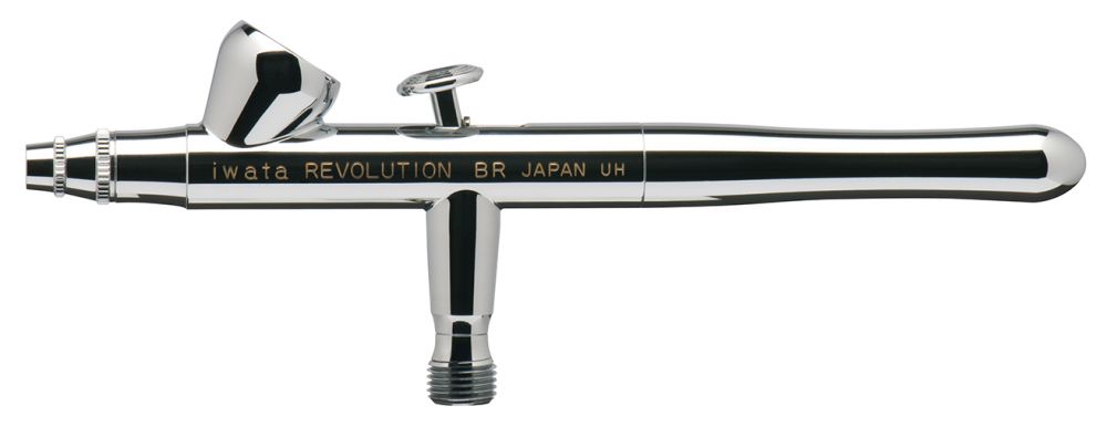 IWATA: Revolution HP-BR Gravity Feed Dual Action Airbrush 