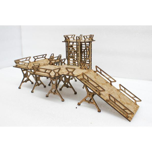 Bandua Wargames: Terrain: Industrial Pack # 2 