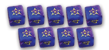 Elder Dice D6 Set- Sigil Of The Dreamlands 