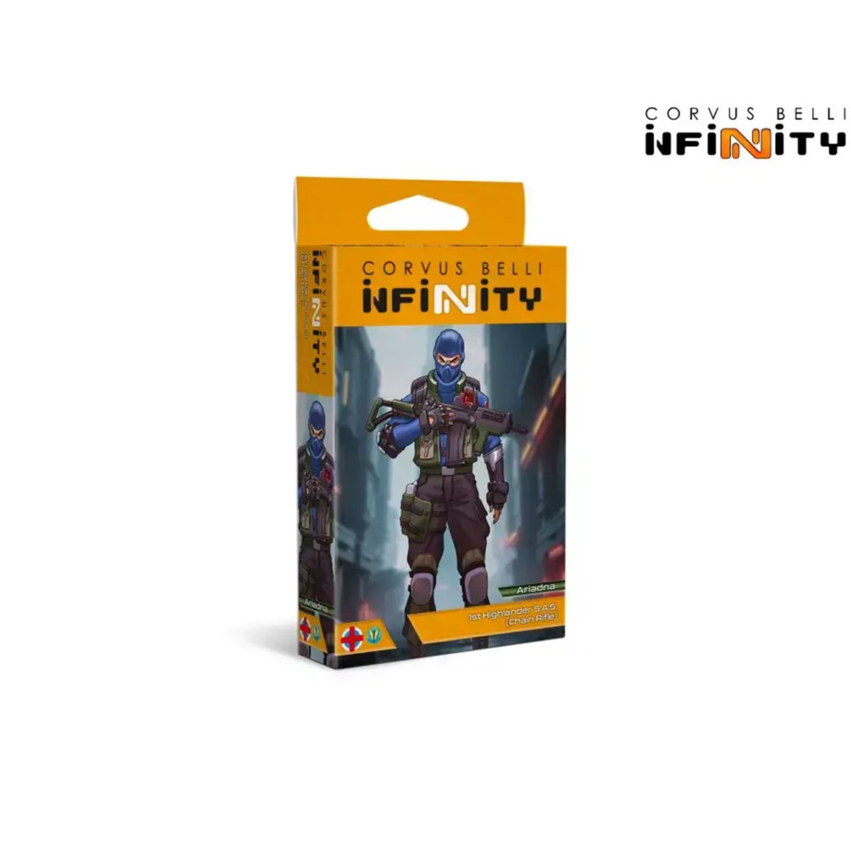 Infinity Ariadna: 1st Highlander SAS (Chain Rifle) 