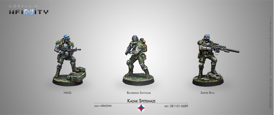 Infinity Ariadna (#689): Kazak Spetsnazs 