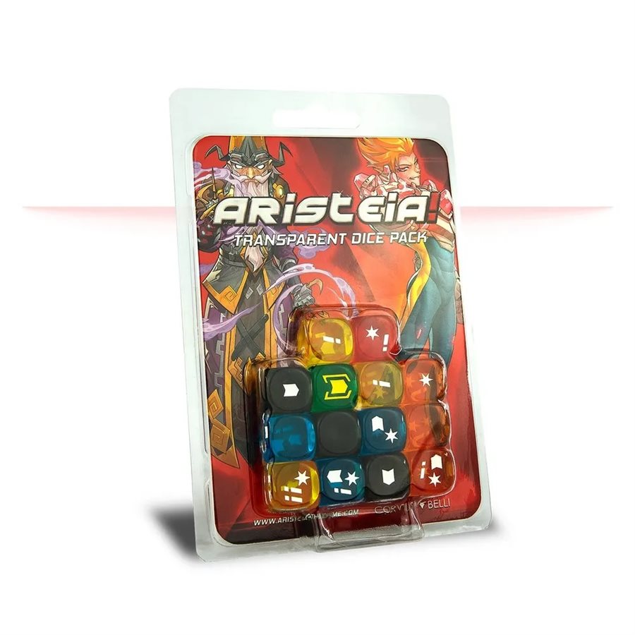 Infinity: Aristeia! Transparent Dice Pack 