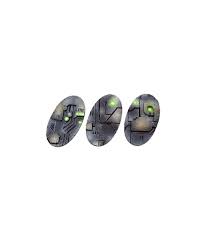 Infinity Base Topper: Precinct Sigma Base Toppers- Oval 75x42mm (3) 