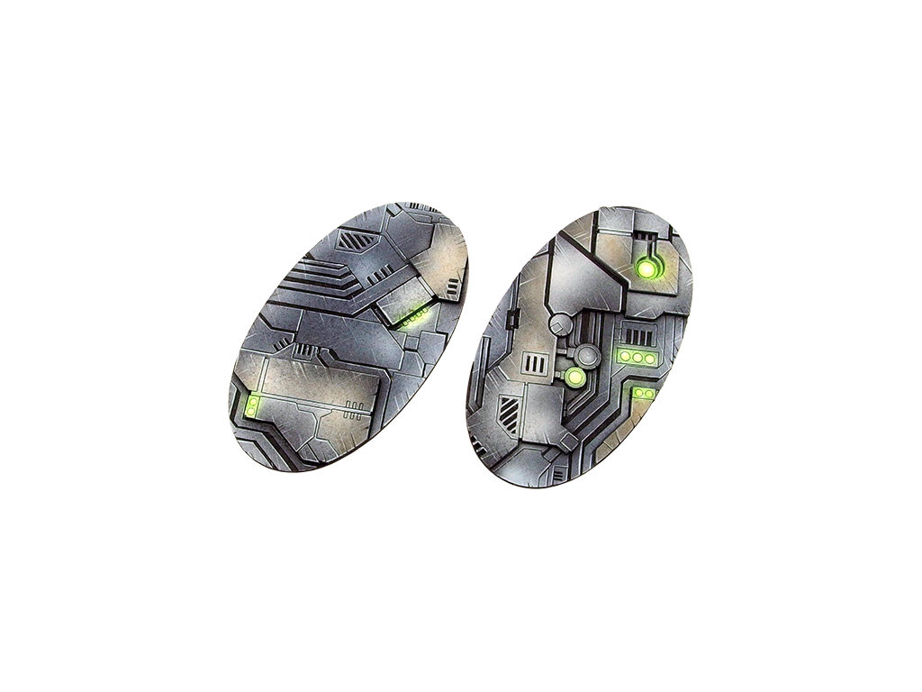 Infinity Base Topper: Precinct Sigma Base Toppers- Oval 90x52mm (2) 