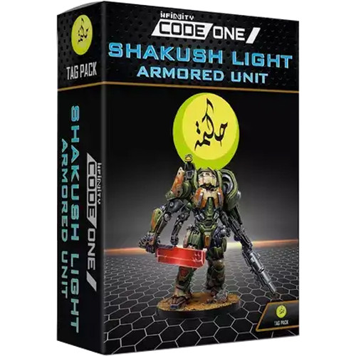 Infinity CodeOne: Haqqislam (#982): Shakush Light Armored Unit (TAG) 