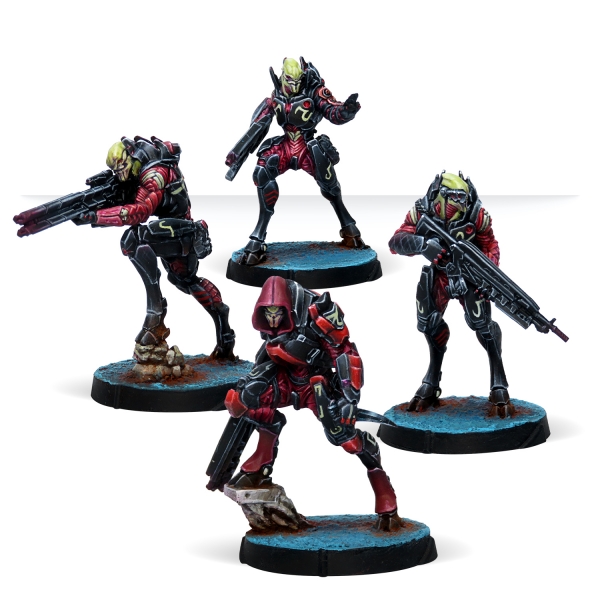 Infinity Combined Army (#811): Shasvastii Nox Troops 