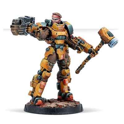 Infinity NA2 (#1059): Diggers; Armed Prospectors (Chain Rifle) 