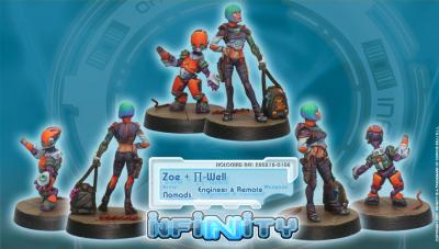 Infinity Nomads (#108): Zoe & Pi-Well [SALE] 