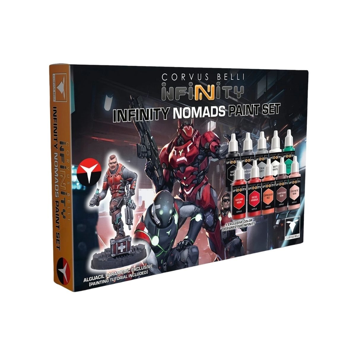 Infinity Nomads: Paint Set (Alguacil Paramedic Exclusive) 