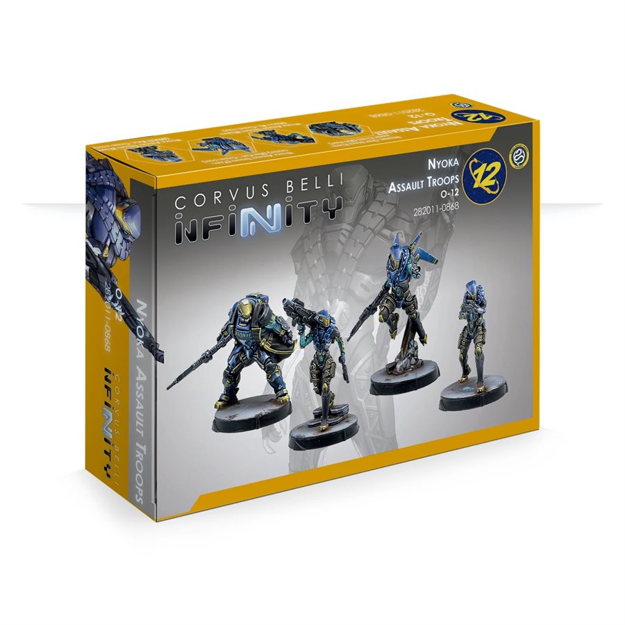 Infinity O-12 (#868): Nyoka Assault Troops  