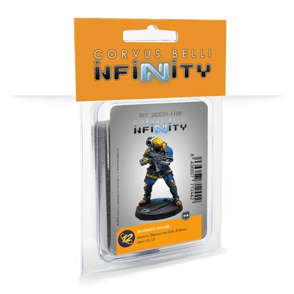 Infinity O-12: Raveneye Officer (Submachine Gun, E / Marat) 