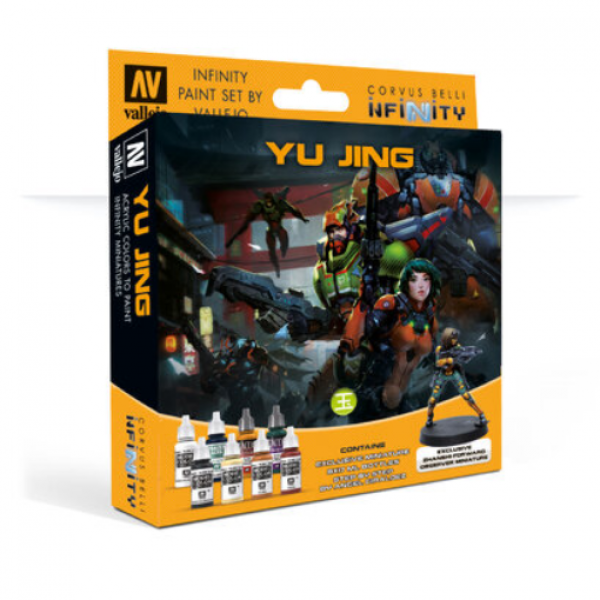 Infinity Paint Set By Vallejo: Yu Jing (w/Exclusive Miniature) 