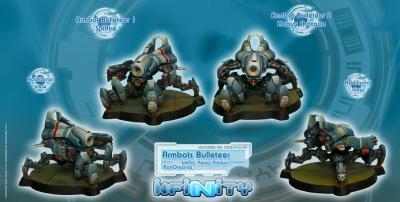 Infinity PanOceania (#195): Armbots Bulleteer 