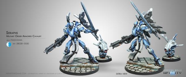 Infinity PanOceania (#550): Seraph, Military Order Armored Cavalry 