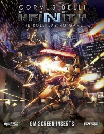 Infinity The Roleplaying Game: GM Screen 