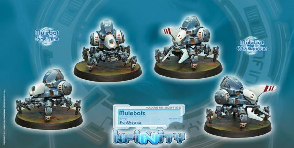 Infinity PanOceania (#352): Mulebots 
