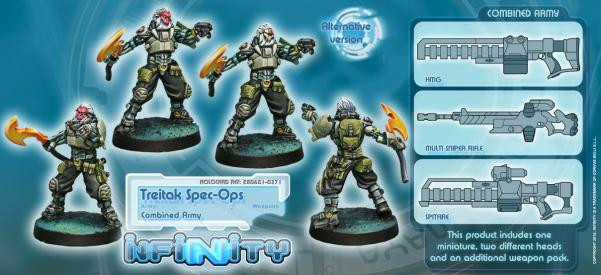 Infinity Combined Army (#371): Morat Spec-Ops 