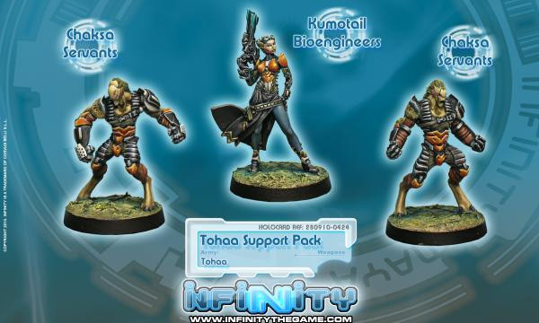 Infinity Tohaa (#424): Tohaa Support Pack 