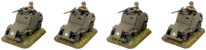 Flames of War: USA: Intelligence & Recon Platoon 