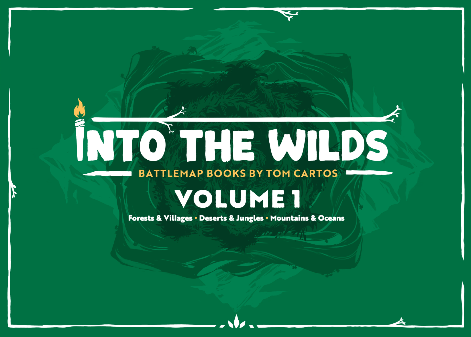Into the Wilds Battlemap Books: Volume 1 
