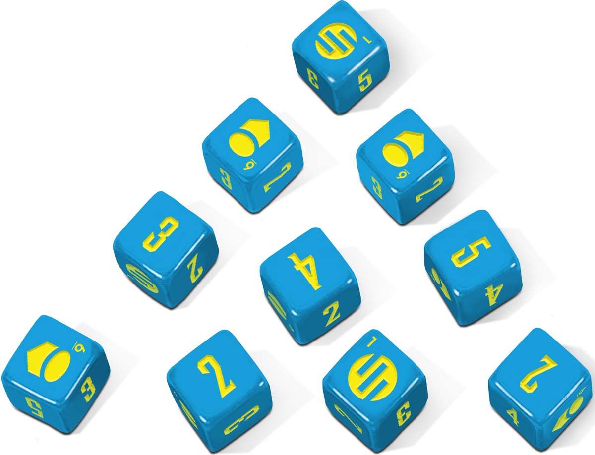 Invincible Superhero Roleplaying: Dice Set 