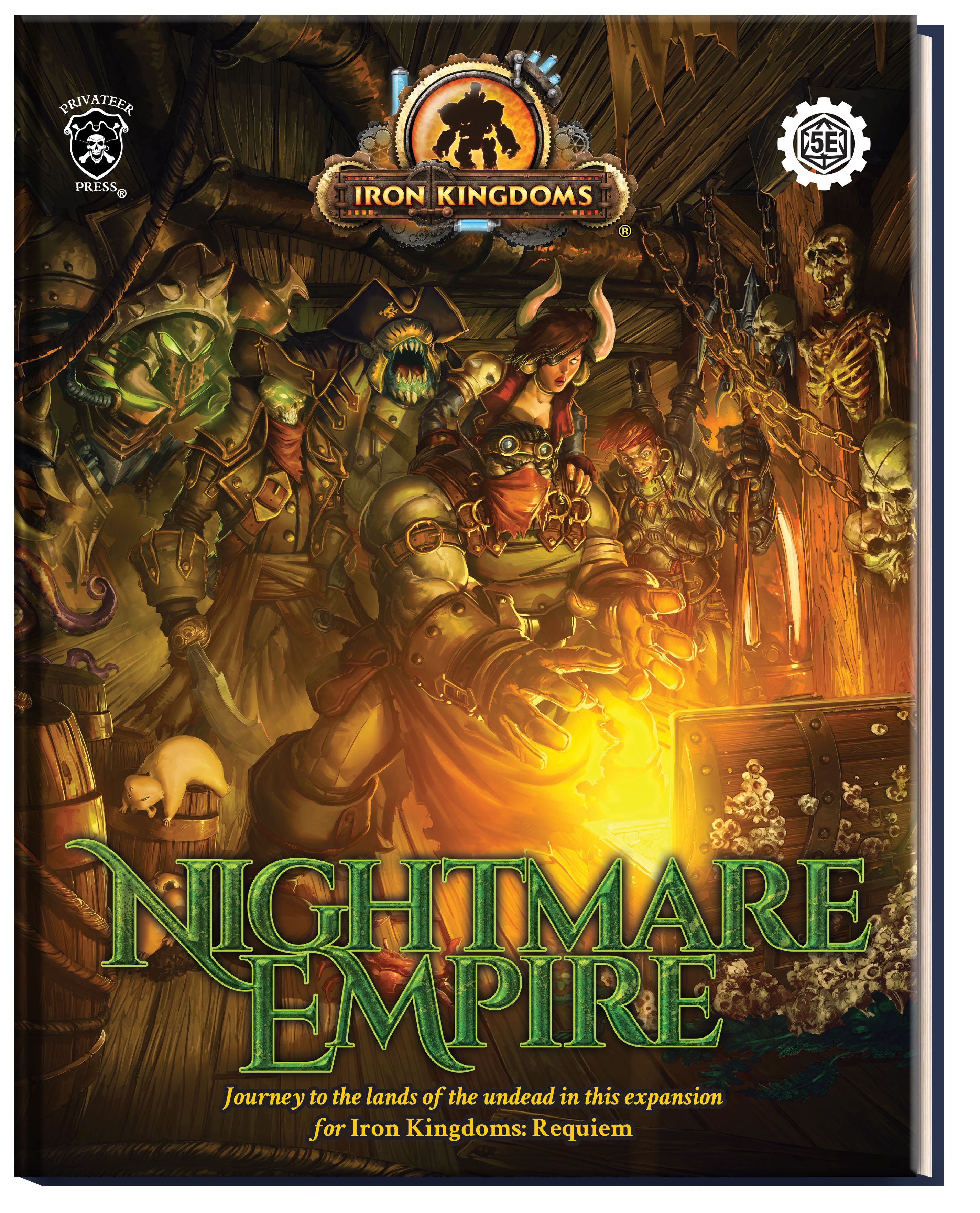 Iron Kingdoms RPG: Nightmare Empire Expansion Book (5E) (HC) 
