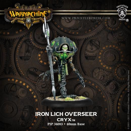 Warmachine: Cryx (34083): Iron Lich Overseer 