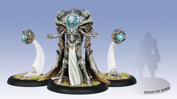 Warmachine: Convergence of Cyriss (36010): Iron Mother Directrix & Exponent Servitors 