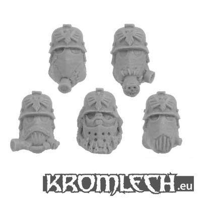 Kromlech Conversion Bitz: Iron Reich Orcs in Gasmasks (10) 