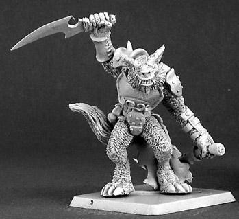 Reaper Warlord: Istvan, Lupine Rager Captain 