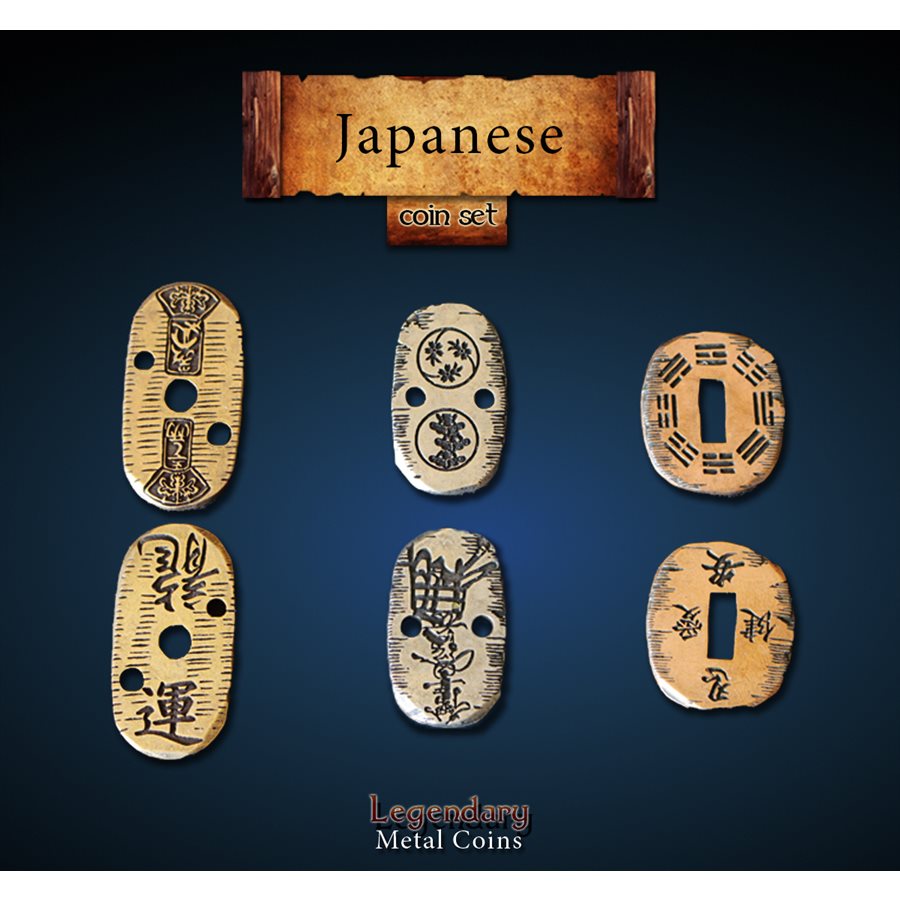 Game Accessories: Japanese Coin Set (Tokaido) 