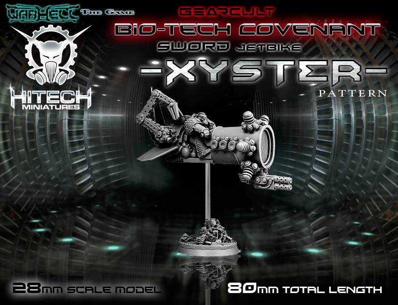 Warhell: Gearcult Bio-Tech Covenant- Jetbike XYSTER 