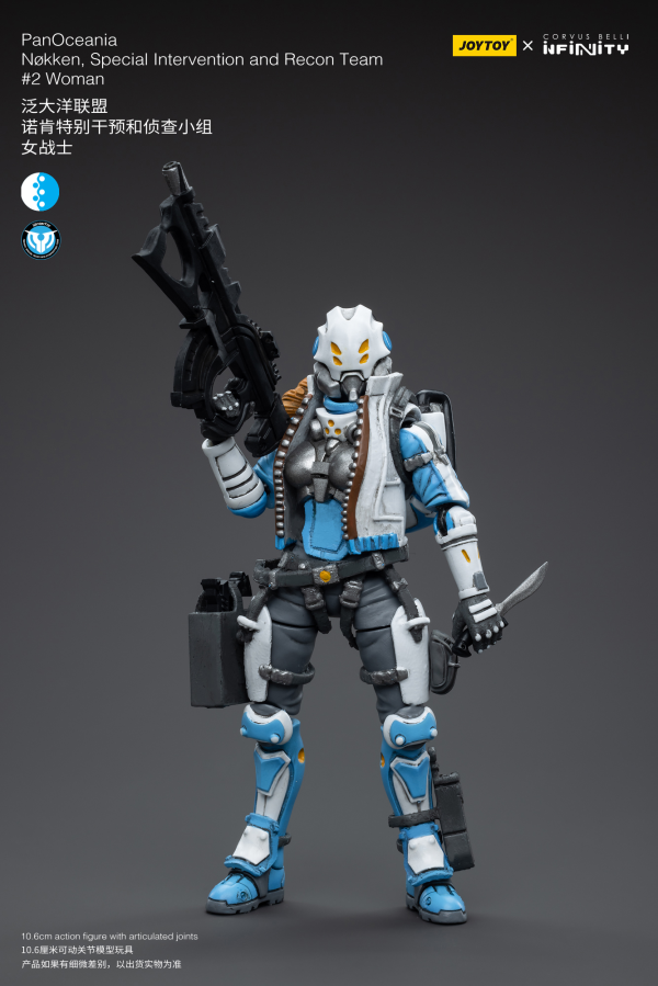 Joytoy: Infinity: PanOceania Nokken, Special Intervention and Recon Team #2 Woman 