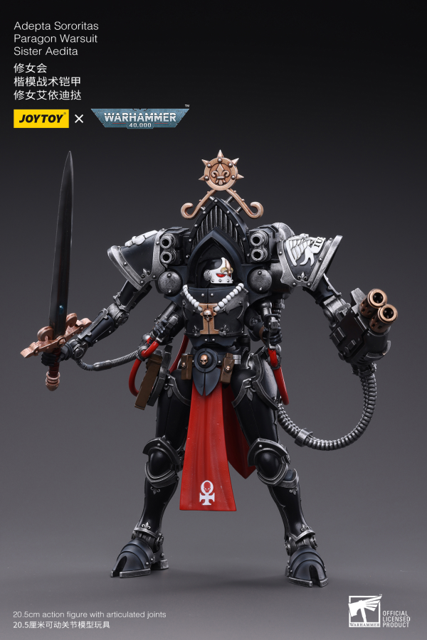 Joytoy: Warhammer 40K: Adepta Sororitas Battle Sisters: Paragon Warsuit Sister Aedita 