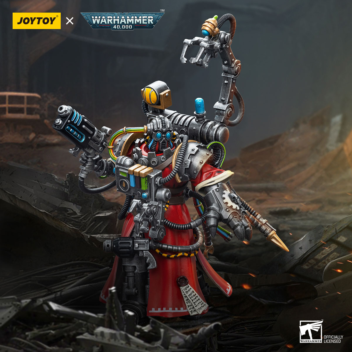 Joytoy: Warhammer 40K: Adeptus Mechanicus Cybernetica Datasmith 