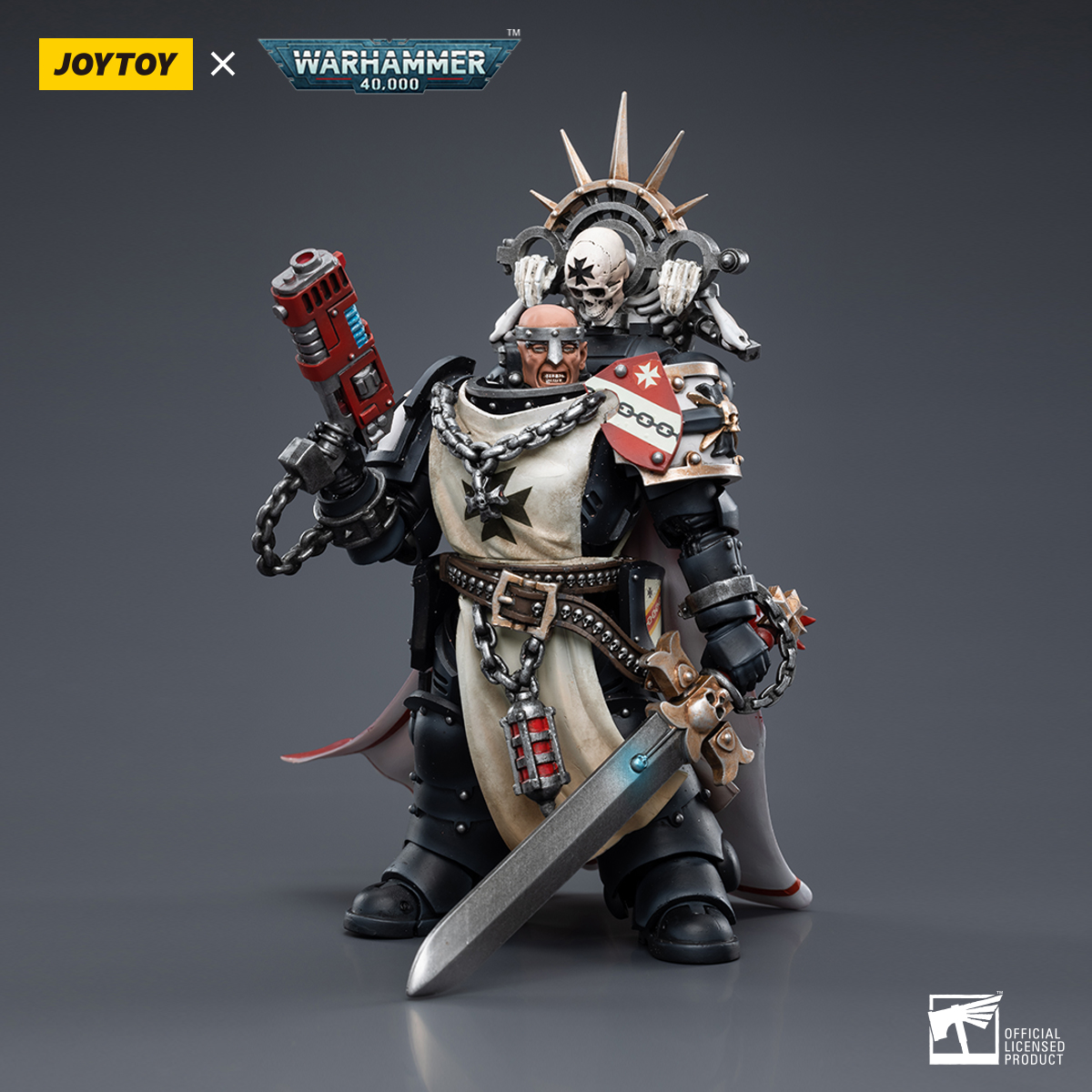 Joytoy: Warhammer 40K: Black Templars Marshal Baldeckrath 