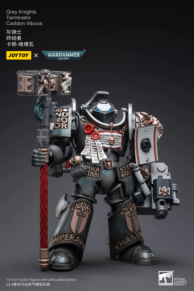 Joytoy: Warhammer 40K: Grey Knights Terminator Caddon Vibova 