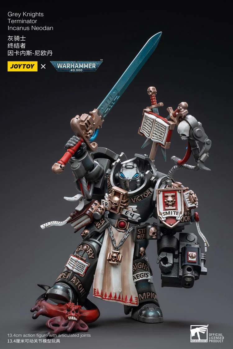 Joytoy: Warhammer 40K: Grey Knights Terminator Incanus Neodan 