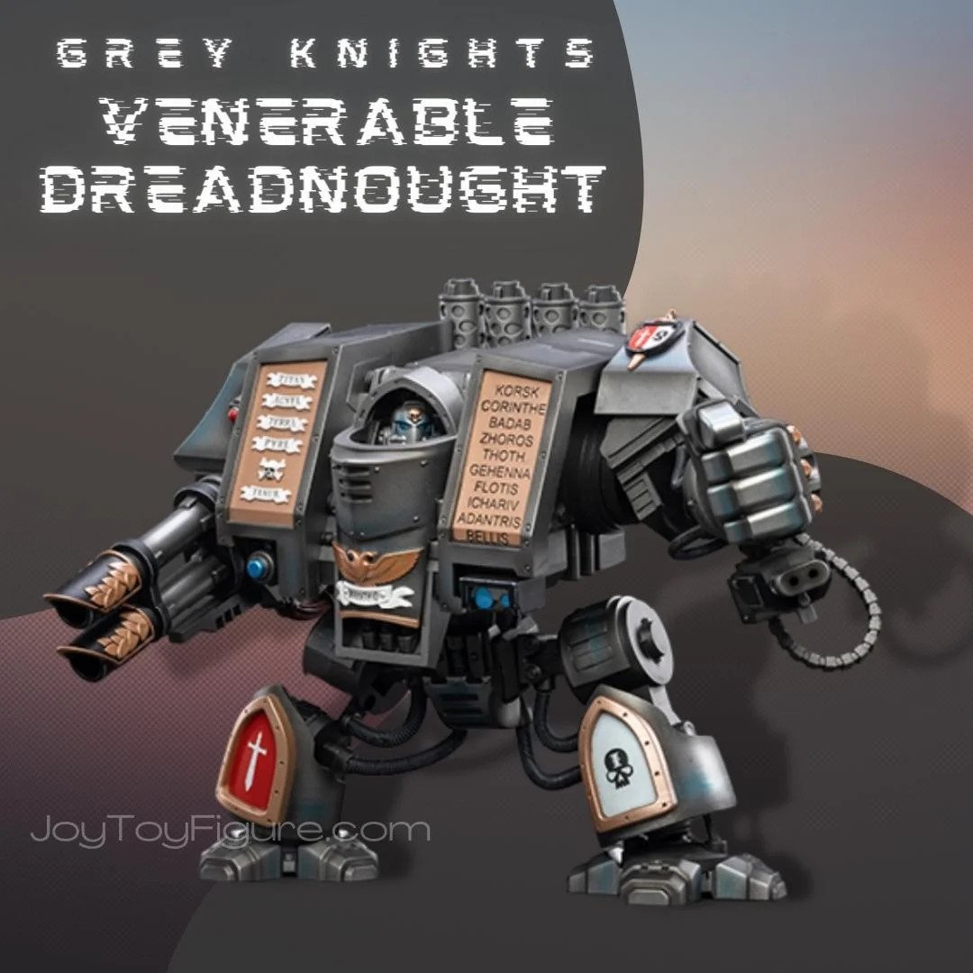 Joytoy: Warhammer 40K: Grey Knights: Venerable Dreadnought 