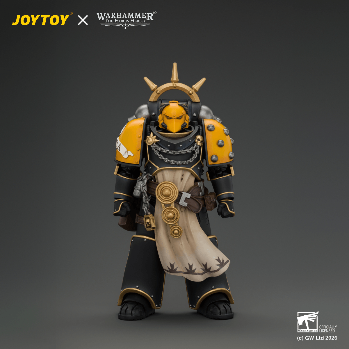 Joytoy: Warhammer 40K: Imperial Fists: Champion Consul with Combi-Melta and Power Sword 