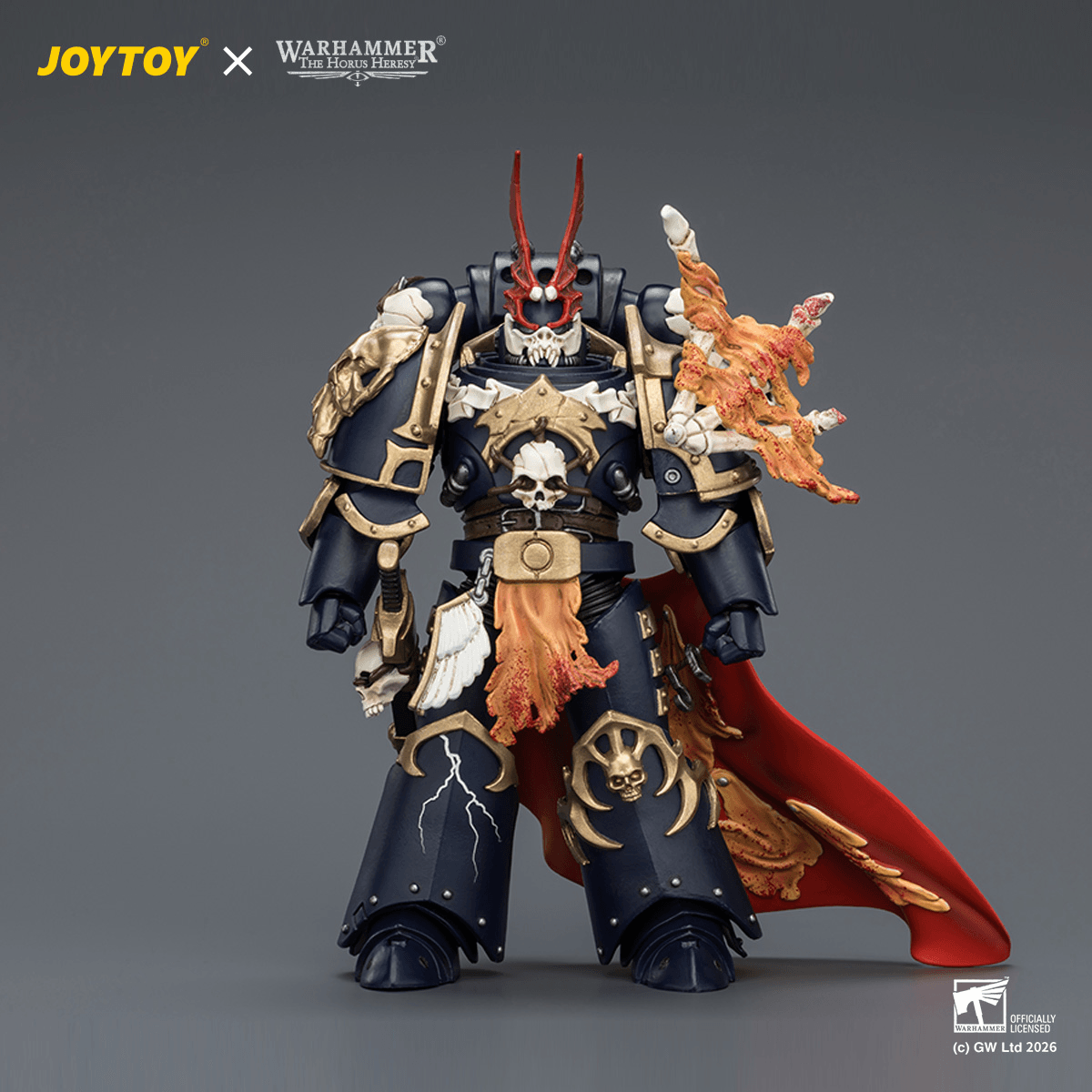 Joytoy: Warhammer 40K: Night Lords Sevatar, First Captain of the Night Lords The Prince of Crows 