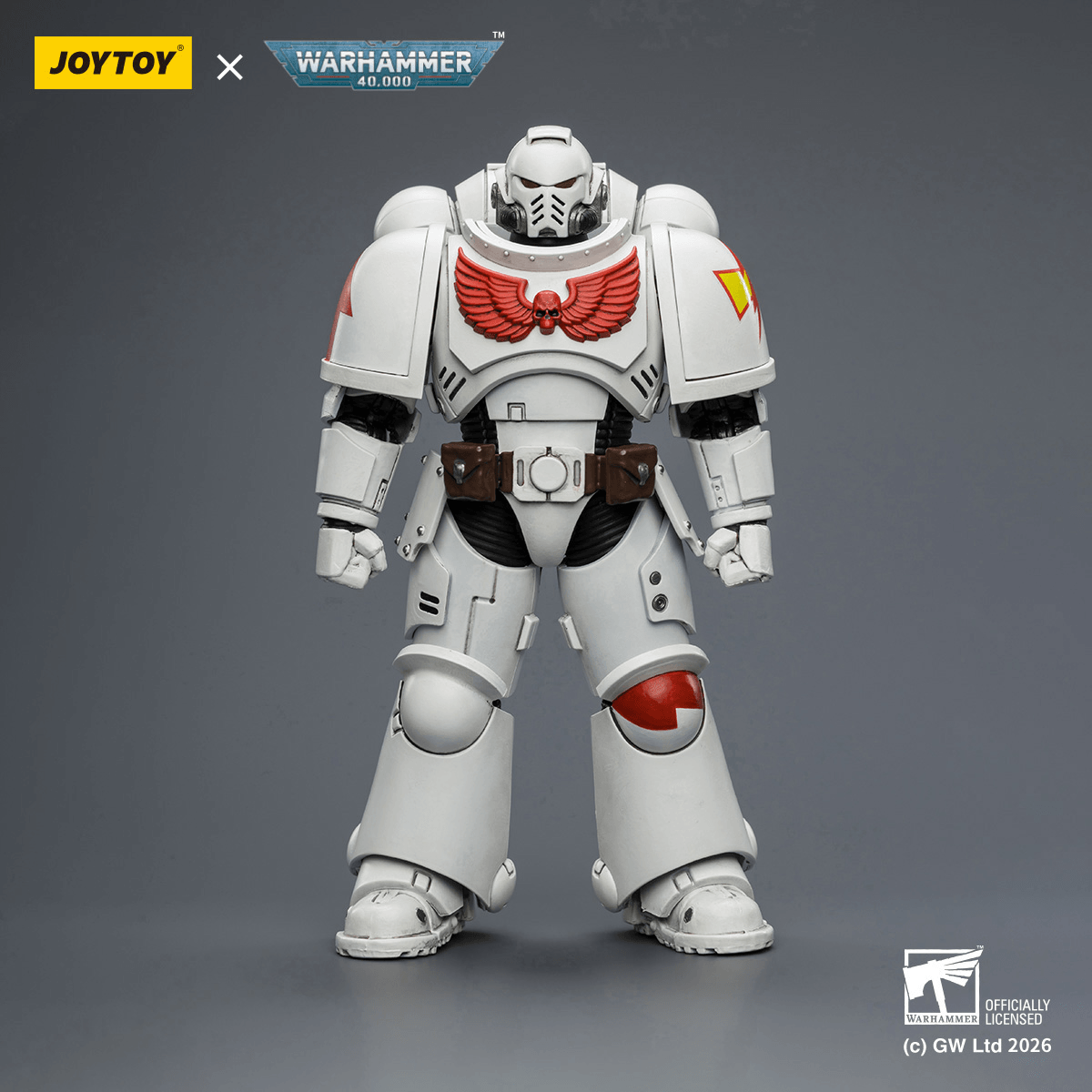 Joytoy: Warhammer 40K: White Scars Intercessor with Bolt Rifle, Bolt Pistol and Chainsword 
